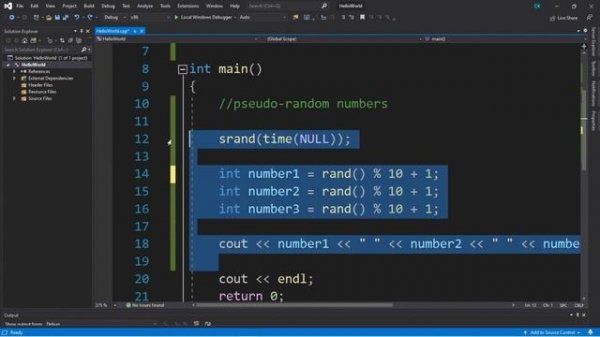 C++ random numbers (#17) ?
