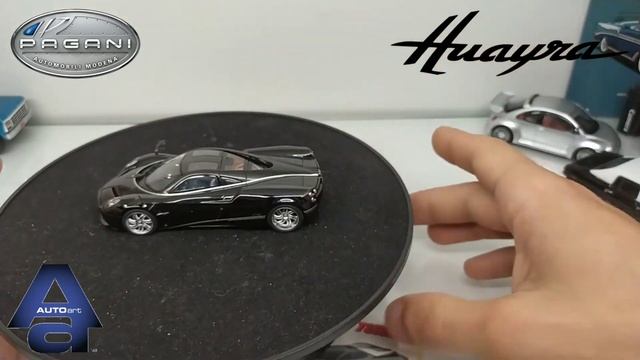 Обзор модели Pagani Huayra 1:43 AUTOart | Опять забыли решетки положить смотреть онлайн