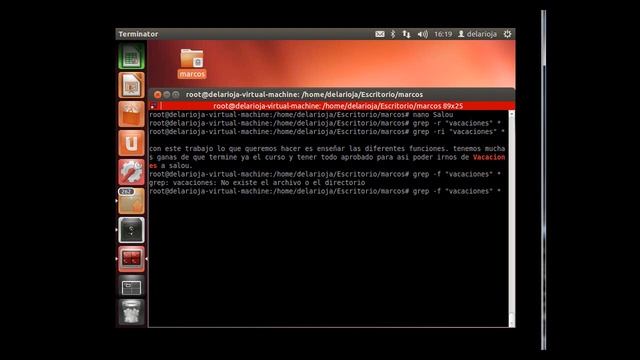 Comandos Ubuntu Grep, Find смотреть онлайн