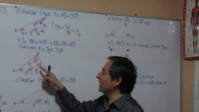 Triángulos Notables de (30°;60°),(45°;45°),(37°;53°) y (16°;74°) Ejercicios Variados. смотреть онлайн