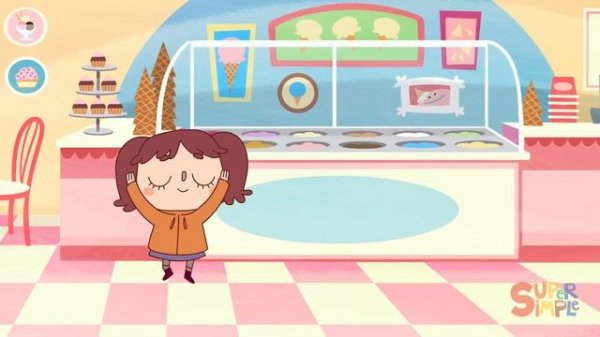 The Ice Cream Song | Kids Songs | Super Simple Songs