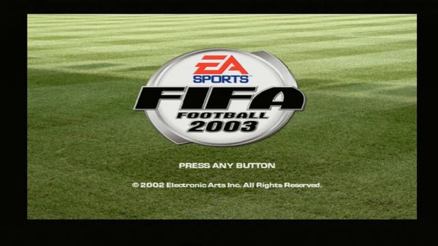 FIFA 2003 PS2 Opening Menu Music Video