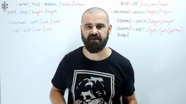 Czasowniki nieregularne cz. 1 | ROCK YOUR ENGLISH #135 смотреть онлайн