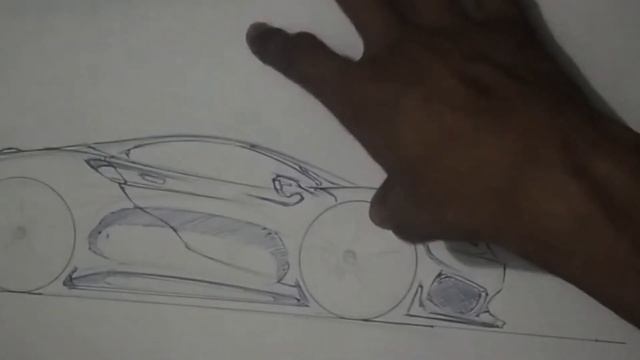 product design tutorial ( sports car conceptual sketch). must watch смотреть онлайн