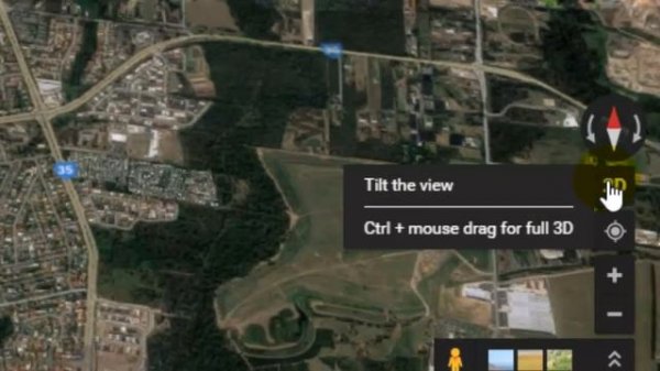 How to view map in 3D in Google maps