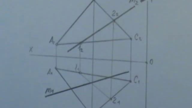 Пересечение прямой и плоскости смотреть онлайн