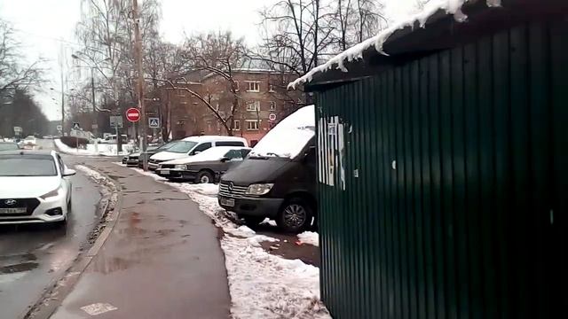 Котельники 1885 микрорайон Белая Дача, Центральная аллея, ЖК Кузьминский лес зима день смотреть онлайн