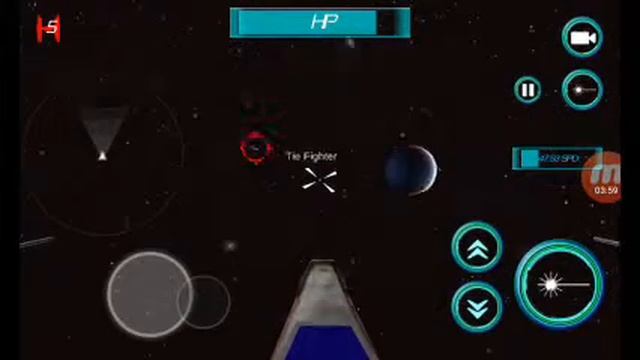 Прохождение игры Star Wars X - wing . #1 . Пытаемся бить Tie - fighter. смотреть онлайн