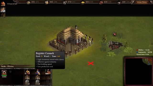 Cossacks 3: Ukraine Impossible difficulty смотреть онлайн