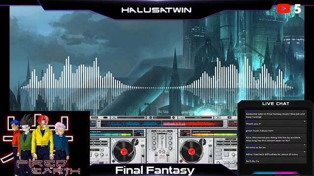 HALUSATWIN Present's A FINAL FANTASY MIX [Fantasy Style Music] смотреть онлайн