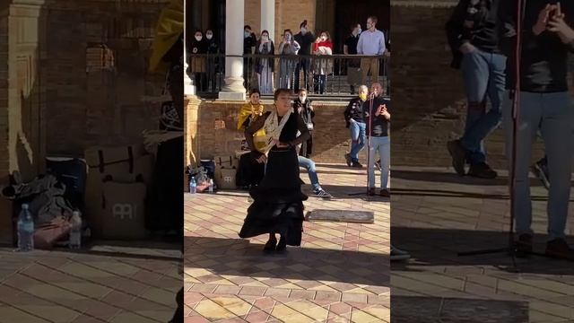 sevilla, flamenco tanz, plaza de espana, ispanya meydanı, 30. 12. 2021 смотреть онлайн