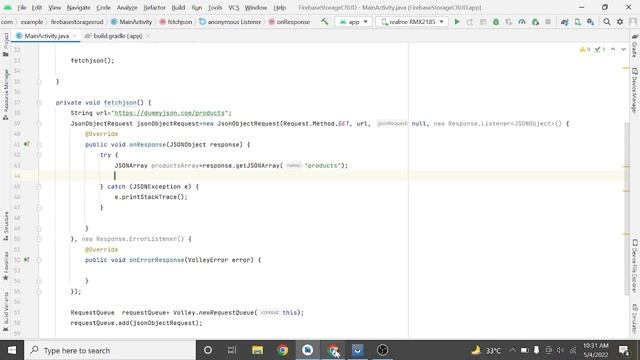 Json Data Into Recyclerview | Json Parsing in Android Studio | Android Studio | Code The World смотреть онлайн