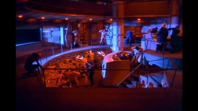Battlestar Galactica Bridge red alert Alarm смотреть онлайн