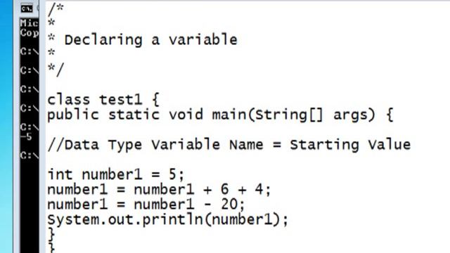 Java Programming Tutorial 03 Declaring a Variable смотреть онлайн