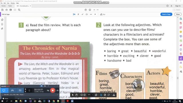 Spotlight 5 класс. Рабочая тетрадь. Модуль 9 (стр. 68) смотреть онлайн