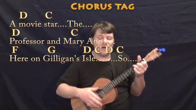 Gilligan's Island (TV Theme) Bariuke Cover Lesson with Chords/Lyrics смотреть онлайн