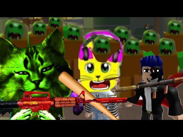 Нас почти сожрали зомби! роблокс зомби атакуют ⏪ Roblox Zombie Attack ⏪ смотреть онлайн
