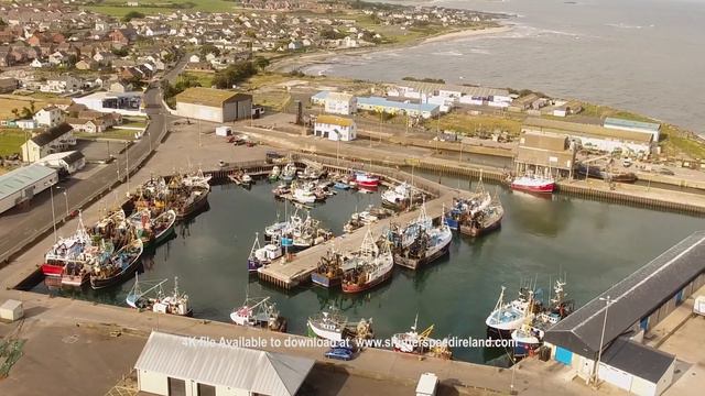 Portavogie Harbour Co Down Northern Ireland 2 4K смотреть онлайн