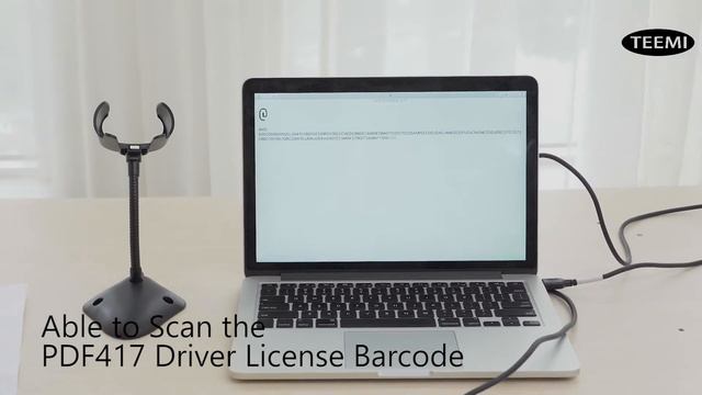 TEEMI T22N-AU 2D USB Wired Barcode Scanner with Intellistand смотреть онлайн
