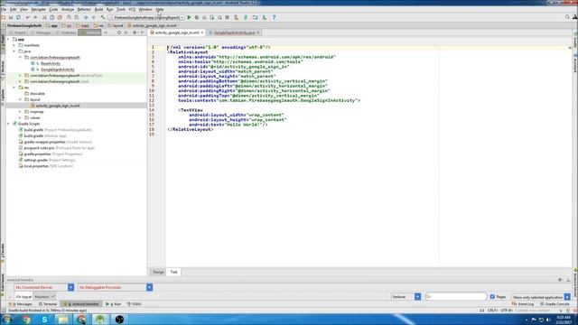 Google Authentication - Android Firebase смотреть онлайн