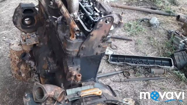 Востановление двигателя СМД-22 (нивы СК-5) после пожара смотреть онлайн