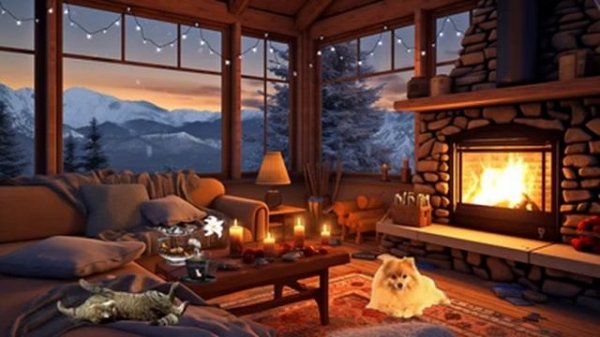 Sleep music relax sleep and complete relaxation in the "winter" space to help you sleep well ??