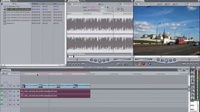 Final Cut Pro tutorial русский Как вставить музыку смотреть онлайн