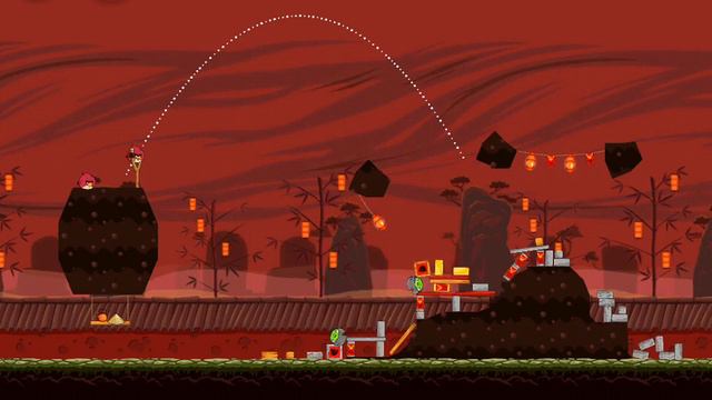 Year of the Dragon 1-15 | Score 120200 | Angry Birds Seasons смотреть онлайн
