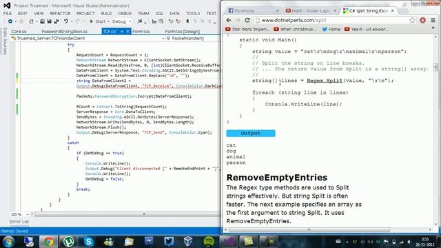 Project Truemed | C# | TCP | IM | Part 3 смотреть онлайн