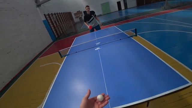 НАСТОЛЬНЫЙ ТЕННИС ОТ ПЕРВОГО ЛИЦА | PING PONG FIRST PERSON | TABLE TENNIS | MY START TRAINING WAY смотреть онлайн