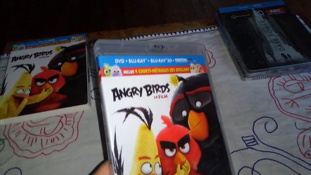 Angry Birds Blu-ray+ Blu-ray 3D+ DVD Unboxing