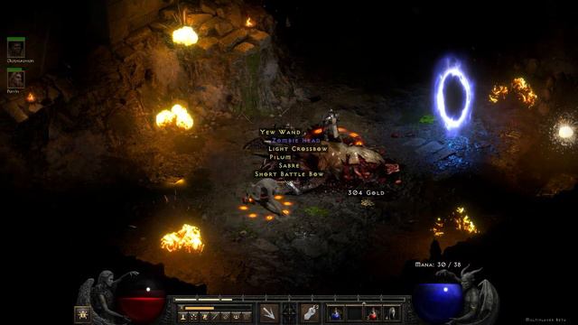 Killing Duriel - DIABLO® II: RESURRECTED™ Open Beta GAMEPLAY смотреть онлайн