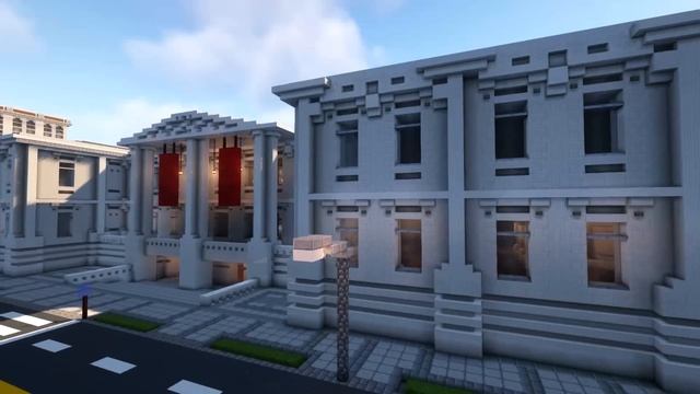 Современный город в майнкрафте ( карта ) смотреть онлайн