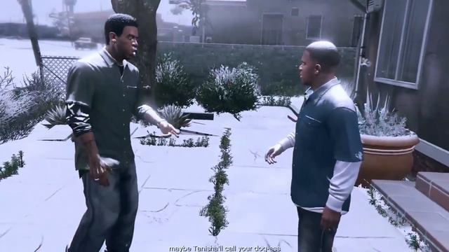 Lamar roasts Franklin But it's Skyrim смотреть онлайн