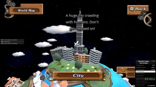 Marble Saga Kororinpa: Easy [Former WR] 1:05:05 смотреть онлайн