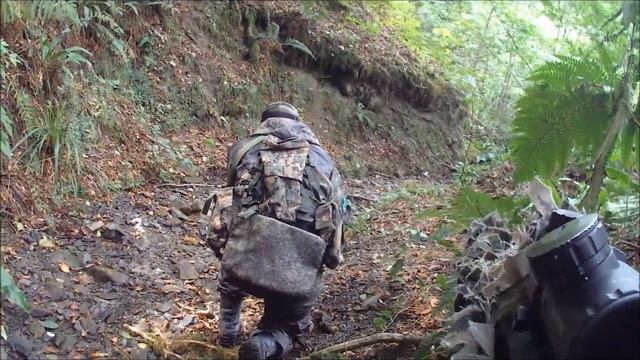 Страйкбол в Сочи. Фрагмент игры 07.09.14