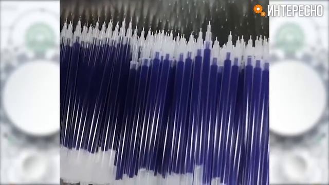 Как делают шариковые ручки. Как делают стержни для шариковых ручек смотреть онлайн