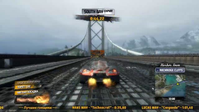 Burnout Paradise - новая тачка в ангаре - Motgomery Hawker смотреть онлайн