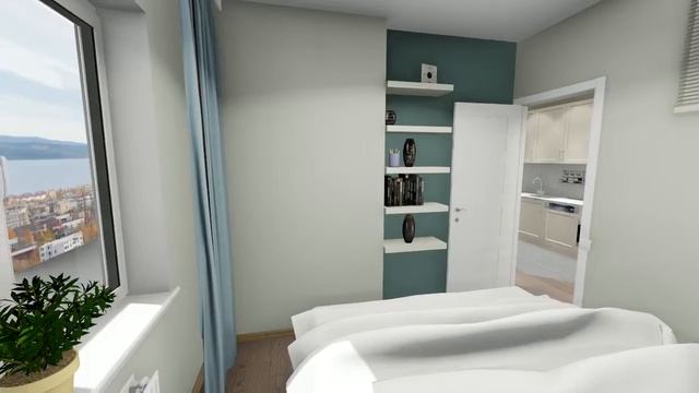 1 к.кв. 41 кв.м. D3