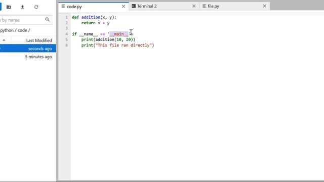 Python main: if __name__ == "__main__" || Python Tutorials For Absolute Beginners смотреть онлайн
