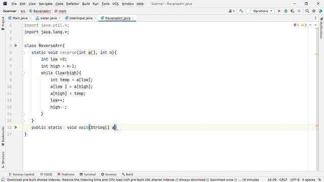 Reverse an Array in JAVA смотреть онлайн