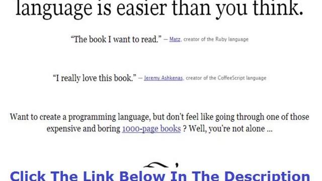 Create Your Own Programming Language In Javascript +++ 50% OFF +++ Discount Link смотреть онлайн