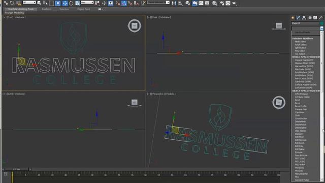 Importing Illustrator Files into 3DS Max смотреть онлайн