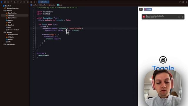 Animate SF Symbols with .symbolEffect in iOS 17 смотреть онлайн