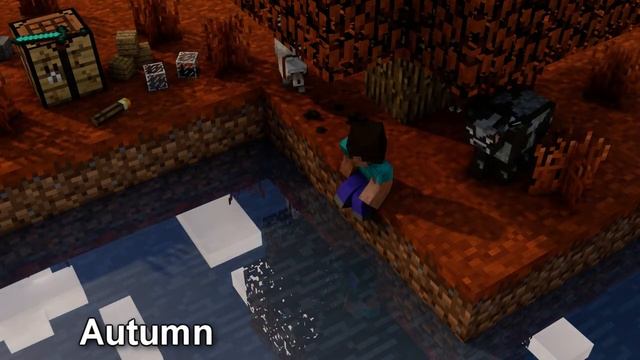 Minecraft Seasons Wallpapers + Download смотреть онлайн
