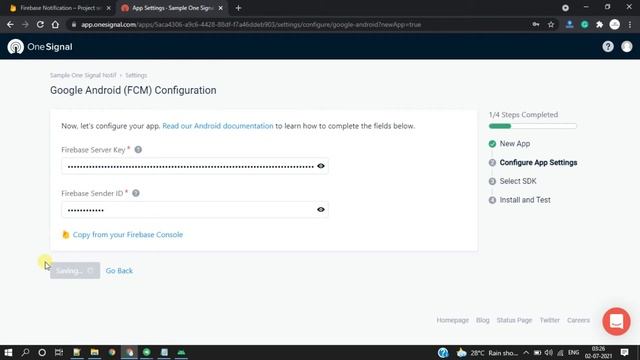 Add One Signal Notifications in Android || Android Studio Tutorial || Android App Development 2021 смотреть онлайн