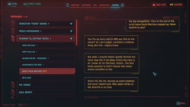 David Martinez's Jacket - Over The Edge - Cyberpunk 2077 (Edgerunners Update) - Patch 1.6 смотреть онлайн