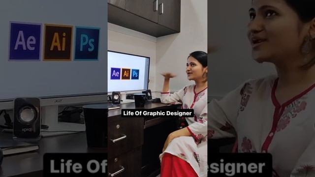 Life Of Graphic Designer | Chakliart | #AgencyLife #GraphicDesigner смотреть онлайн