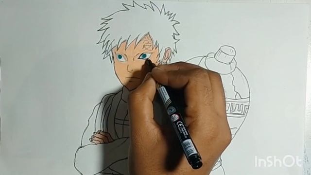 unboxing my new alcohol based Markers | sketch by corslet∆Drawing Gaara step_ by_ step by my Marker смотреть онлайн