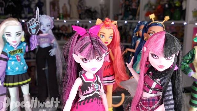 ЧТО ПО КАЧЕСТВУ?! 6 КУКОЛ MONSTER HIGH ? Ghoul Spirit смотреть онлайн